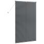 Preview: Fenster Jalousie Dunkelgrau 105 x 175 cm Aluminium