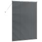 Preview: Fenster Jalousie Dunkelgrau 125 x 175 cm Aluminium
