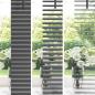 Preview: Fenster Jalousie Dunkelgrau 160 x 175 cm Aluminium