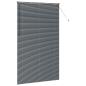 Preview: Fenster Jalousie Dunkelgrau 135 x 220 cm Aluminium