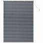 Preview: Fenster Jalousie Dunkelgrau 160 x 220 cm Aluminium