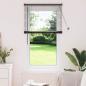 Preview: ARDEBO.de - Fenster Jalousie mit Vorhängen Sonstiges Schwarz 80 x 130 cm Aluminium