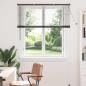 Preview: ARDEBO.de - Fenster Jalousie mit Vorhängen Sonstiges Schwarz 130 x 130 cm Aluminium