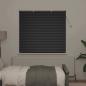 Preview: Fenster Jalousie mit Vorhängen Sonstiges Schwarz 80 x 130 cm Aluminium