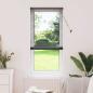 Preview: ARDEBO.de - Fenster Jalousie mit Vorhängen Sonstiges Schwarz 80 x 130 cm Aluminium
