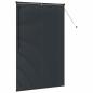 Preview: Fenster Jalousie mit Vorhängen Sonstiges Schwarz 80 x 130 cm Aluminium