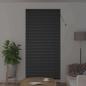 Preview: Fenster Jalousie mit Vorhängen Sonstiges Schwarz 80 x 130 cm Aluminium