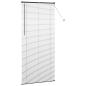 Preview: Fenster Jalousie mit Vorhängen Sonstiges Schwarz 80 x 130 cm Aluminium