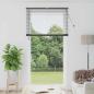 Preview: ARDEBO.de - Fenster Jalousie mit Vorhängen Sonstiges Schwarz 120 x 220 cm Aluminium