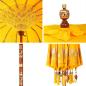 Preview: Sonnenschirm Sonstiges Gelb x 250 cm Baumwolle und Holz