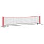 Preview: Tennisnetz Schwarz und rot 396 x 92 x 87 cm Polyester
