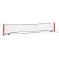 Preview: Tennisnetz Schwarz und rot 494.5 x 90 x 87 cm Polyester