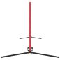 Preview: Tennisnetz Schwarz und rot 494.5 x 90 x 87 cm Polyester