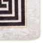 Preview: Teppich Waschbar 160x230 cm Hellbeige Rutschfest