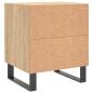 Preview: Nachttisch Sonoma-Eiche 40x35x47,5 cm Holzwerkstoff
