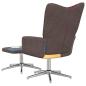 Preview: Relaxsessel mit Hocker Patchwork Stoff