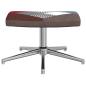 Preview: Relaxsessel mit Hocker Patchwork Stoff