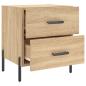 Preview: Nachttisch Sonoma-Eiche 40x35x47,5 cm Holzwerkstoff
