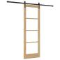 Preview: Schiebetür mit Hardware Set 'ORKDAL'73,5 x 211 cm