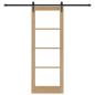 Preview: Schiebetür mit Hardware Set 'ORKDAL'78x211 cm