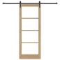 Preview: Schiebetür mit Hardware Set 'ORKDAL'83x211 cm