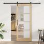 Preview: ARDEBO.de - Schiebetür mit Hardware-Set 'ORKDAL'86x211 cm