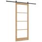 Preview: Schiebetür mit Hardware Set 'ORKDAL'93x232 cm
