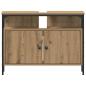 Preview: 4-teiliges Badezimmermöbel-Set aus Artisan Eiche, Holzwerkstoff
