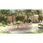 Preview: 9-teilige Garten Essgruppe Beige Poly Rattan