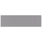 Preview: Gartentisch Hellgrau 350 x 100 x 74 cm Poly-Rattan
