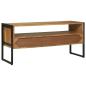 Preview: TV-Schrank 100x35x50 cm Massivholz Akazie