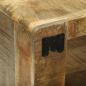 Preview: 3-teiliges TV-Schrank Set Massivholz Grobes Mango