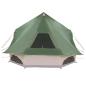 Preview: Familienzelt Tipi Grün, wasserfest für 10 Personen