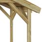 Preview: Grillhütte 133,5 x 63 x 200 cm Imprägniertes Kiefernholz