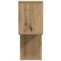 Preview: Wandregal Eichenholz 100x20x53 cm Konstruktion Holz