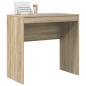 Preview: Schreibtisch Sonoma Eiche Spanplatte 80 x 40 x 76 cm Langlebig