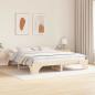 Preview: Bettgestell 200x200 cm aus massivem Kiefernholz