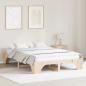 Preview: ARDEBO.de - Bettrahmen Natur 160 x 200 cm Massives Kiefernholz