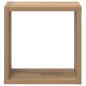 Preview: Wandregale Artisan-Eiche MDF 26 x 15 x 26 cm Wandmontage