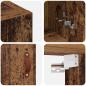 Preview: Wandschrank Wandmontiert Altholz 60 x 31 x 60 cm Holzwerkstoff