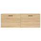 Preview: Wandschrank Sonoma-Eiche 100x36,5x35 cm Holzwerkstoff