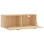 Preview: Wandschrank Sonoma-Eiche 100x36,5x35 cm Holzwerkstoff
