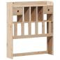 Preview: Massivholzbett ohne Matratze 100x200 cm Kiefernholz