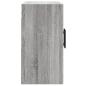 Preview: Wandschrank Grau Sonoma 60x31x60 cm Holzwerkstoff
