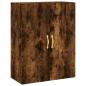 Preview: Highboard Räuchereiche 69,5x34x180 cm Holzwerkstoff