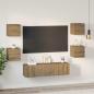 Preview: TV-Schrank-Set 6 pcs Eiche handwerklich 60 x 30 x 30 cm