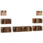 Preview: TV-Schrank-Set 8 pcs Altholz 60 x 30 x 30 cm Holzwerkstoff
