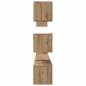 Preview: TV-Schrank-Set 8 pcs Eiche handwerklich 60 x 30 x 30 cm