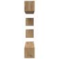 Preview: TV-Schrank Set 6 pcs Eiche handwerklich 80 x 30 x 30 cm Mittel