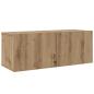 Preview: TV-Schrank Set mit Regal Wandmontiert Sonstiges mit Speicher 8 pcs Eiche handwerklich